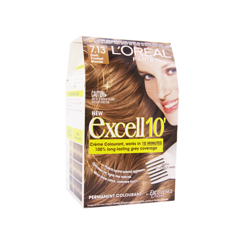 L'Oreal Excell 10' Permanent Colourant 7.13 Dark Frosted Blonde