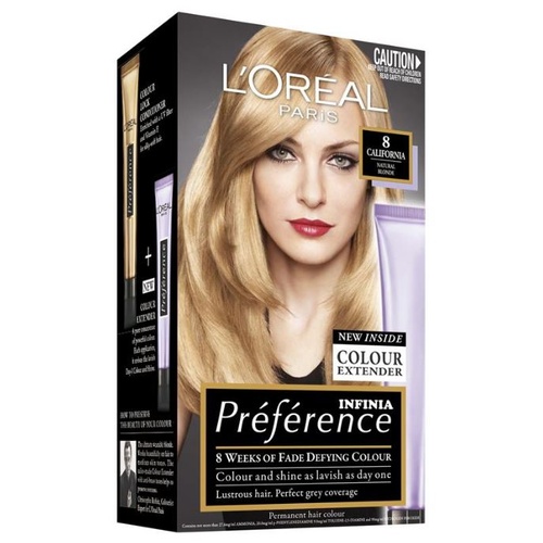 L'Oréal Paris Preference 8 California Natural Blonde