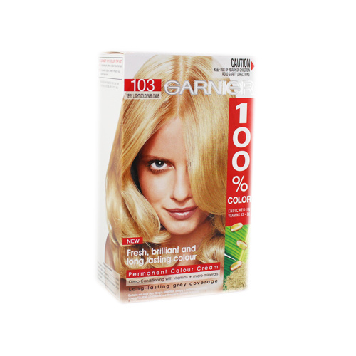 Garnier 100% Color 103 Very Light Golden Blonde