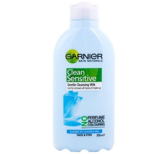 Garnier Clean Sensitive Gentle Cleansing Milk 200ml