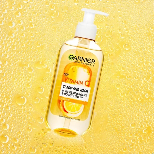 Garnier SkinActive Clarifying Wash - Vitamin C 200ml