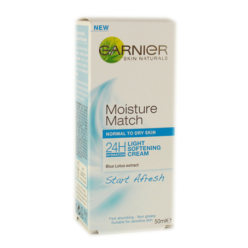 Garnier Moisture Match Start Afresh Light Softening Cream 50ml