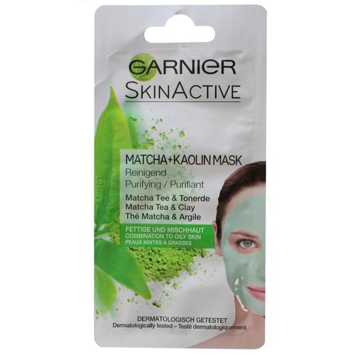 Garnier SkinActive Purifying  Rescue Mask Matcha + Kaolin 1 Sachet 8ml
