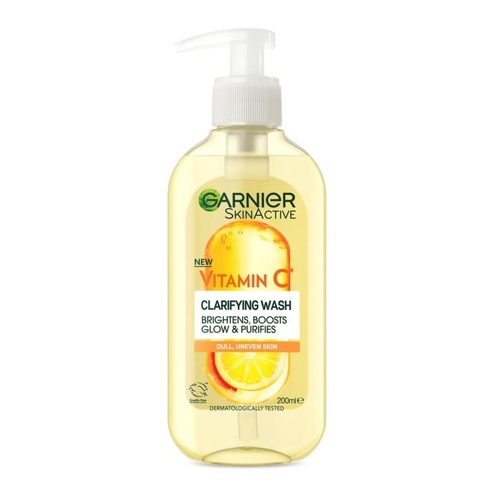 Garnier Skin Active Clarifying Wash Vitamin C 200mL 