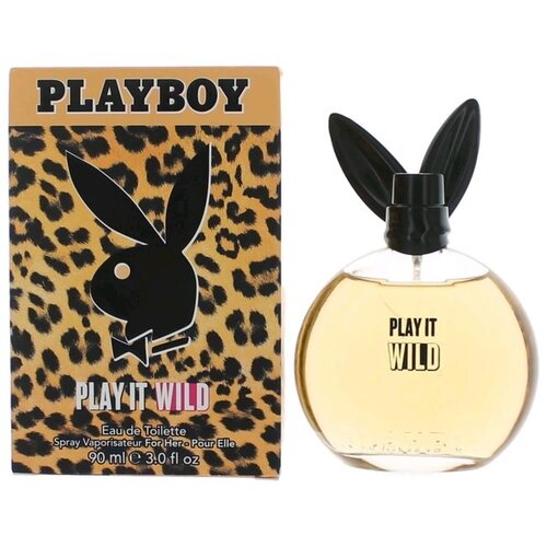 Playboy Play It Wild 90ml EDT Spray Women (RARE)