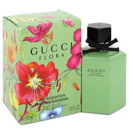 Gucci Flora Emerald Gardenia Limited Edition 50ml EDT Spray Women (RARE)