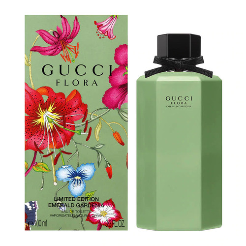 Gucci Flora Emerald Gardenia Limited Edition 100ml EDT Spray Women (RARE)