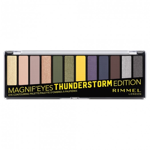 RIMMEL LONDON Magnif'Eyes Thunderstorm Edition Eyeshadow Palette 14 g