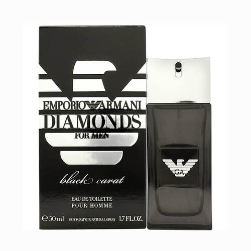 Giorgio Armani Emporio Armani Diamonds For Men Black Carat 50ml EDT Spray Men