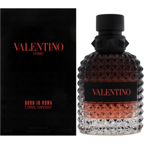 Valentino Uomo Born In Roma Coral Fantasy 50ml EDT Spray Men (No Cello Wrap)