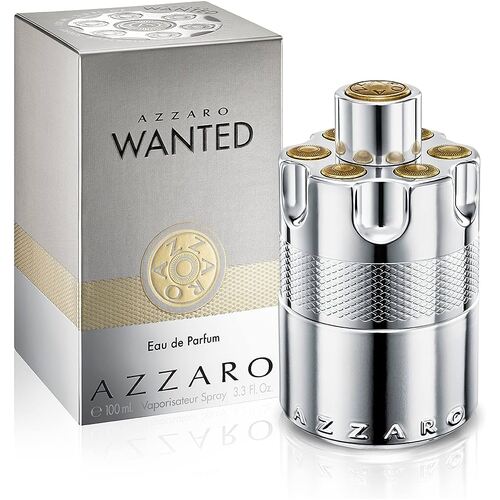 Azzaro Wanted 100ml EDP Spray Men (Box Slightly Dented)(Aromatic Woody)