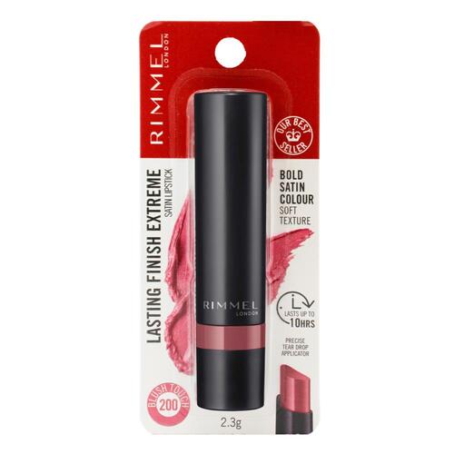 Rimmel London Lasting Finish Extreme Lipstick - 200 Blush Touch For Women 