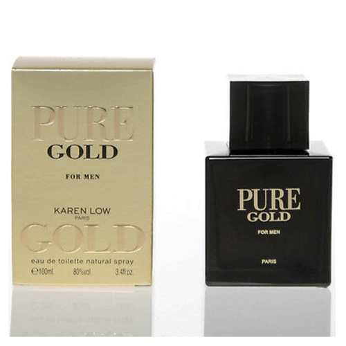 Karen Low Pure Gold 100ml EDT Spray Men