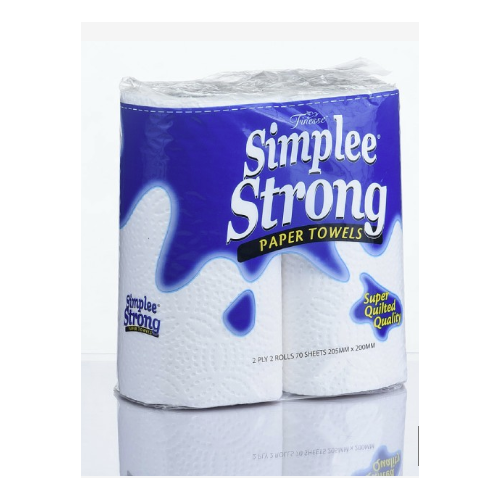 24pk Finesse Simplee Strong Paper Towels 2PLY 