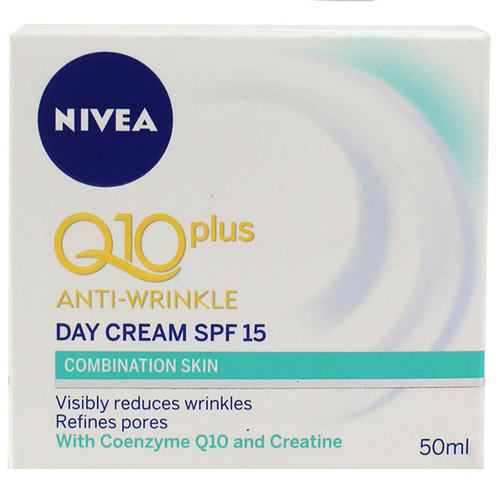 Nivea Q10 Plus Day Cream SPF15 Combination Skin 50ml