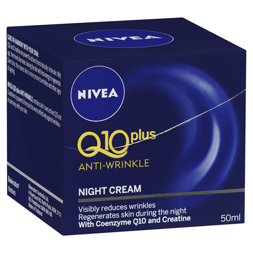 Nivea Q10 Plus Anti-Wrinkle Night Cream 50ml 