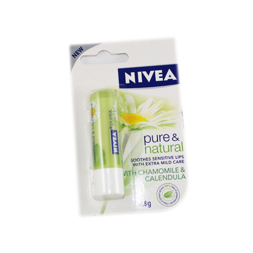 Nivea Lip Balm Pure & Natural 4.8g