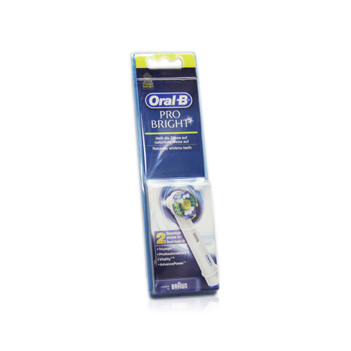 Oral-B Pro White Replacement Electric Toothbrush Head 2pk