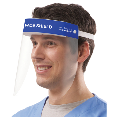 50 x Surgitech Face Shield TGA Approved Direct Splash Protection