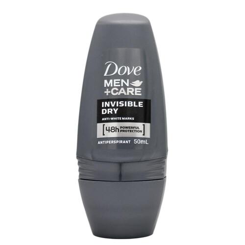 Dove Mens Roll On Deodorant Invisible Dry 50ml