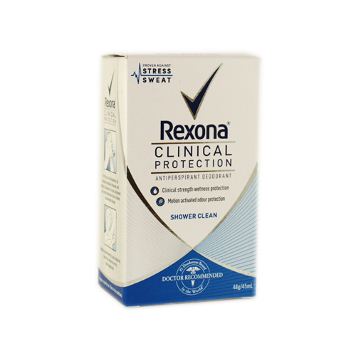 Rexona Women Clinical Protection Anti-Perspirant Deodorant Shower Clean 45ml