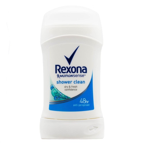 REXONA 40g ANTIPERSPIRANT MOTION SENSE 48HR SHOWER CLEAN