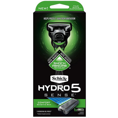 Schick Hydro 5 Sense Comfort Razor Kit