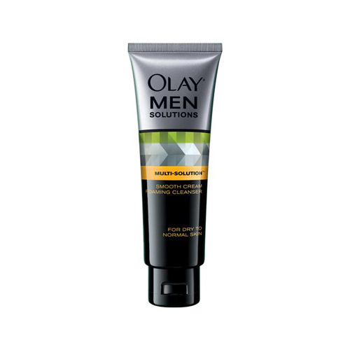 Olay Men Multi-Solution Smooth Cream Foaming Cleanser 100g