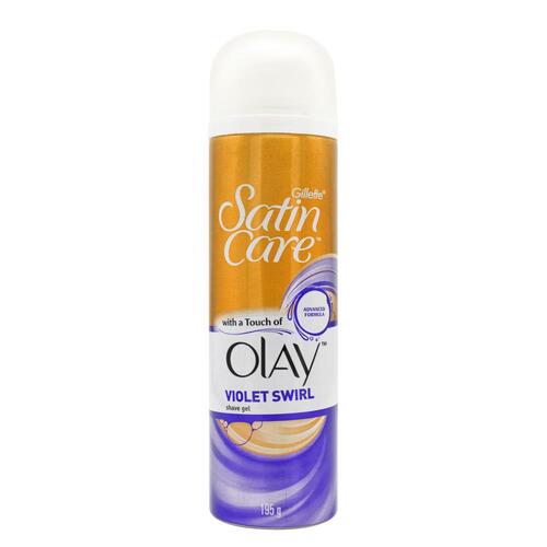 Gillette Satin Care Swirl Shave Gel 195g