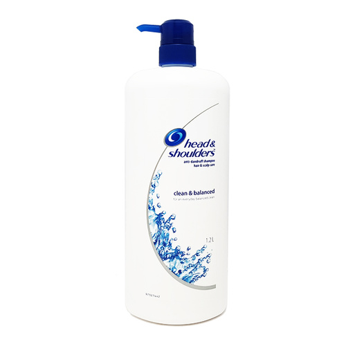 Head & Shoulders Clean & Balanced Anti-Dandruff Shampoo 1.2Lt