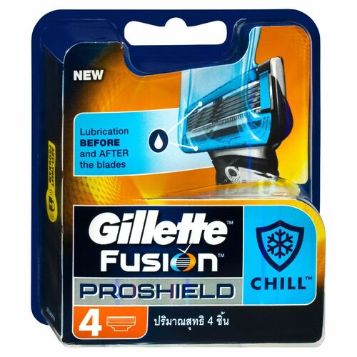 Gillette Fusion ProGlide CHILL Cartridges 4pk