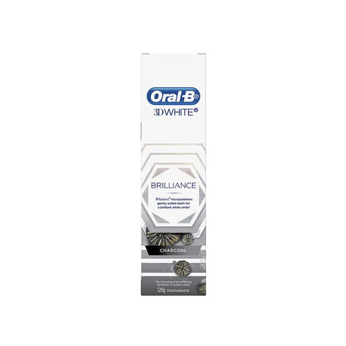 Oral-B 3DWhite Brilliance Charcoal Toothpaste 120g 