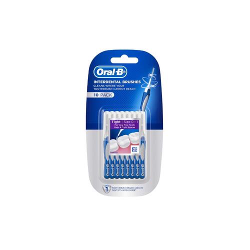 Oral B Interdental Brushes Size 0-1 Tight PK10