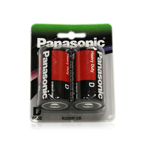 Panasonic Heavy Duty Battery Size D 2pk