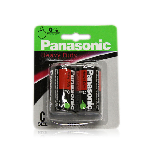Panasonic Heavy Duty Battery Size C 2pk