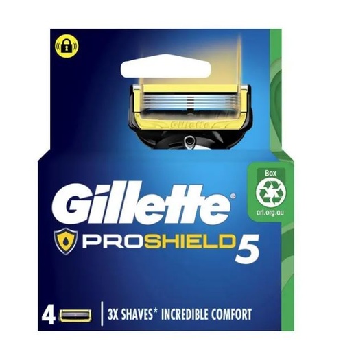 Gillette Fusion ProShield Razor Blades 4 Pack