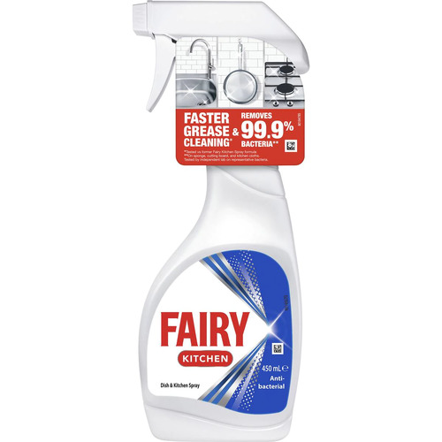 Fairy Antibacterial Dish & Kitchen Spray 450ml