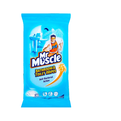 Mr Muscle Bathroom & Toilet Wipes 30pk