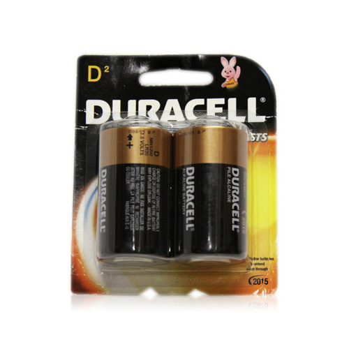 Duracell Alkaline Battery Size D 2pk