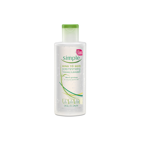 Simple Pore Minimising Toning Cleanser 200ml