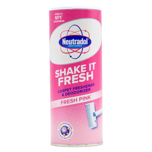 Neutradol 350g Vac N' Fresh Carpet Freshener Deodoriser Fresh Pink