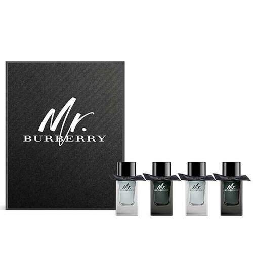 Burberry Mr Burberry Miniatures Collection 4pcs Gift Set Men Variety