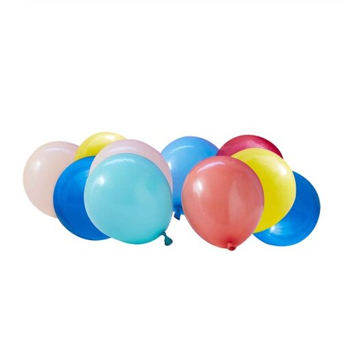 Ginger Ray Multicoloured Balloon 5 Inch 40PK