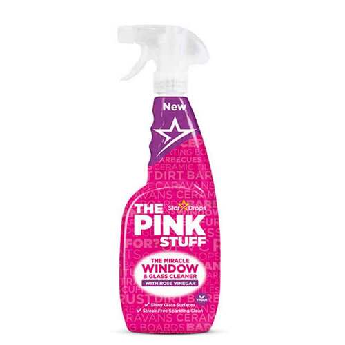 The Pink Stuff Window Cleaner With Rose Vinegar 750mL