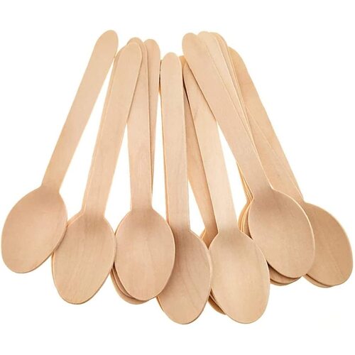 Wooden Spoons 160mm 50PC