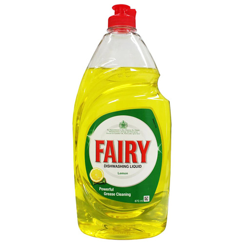 Fairy Dishwashing Liquid Lemon 870ml