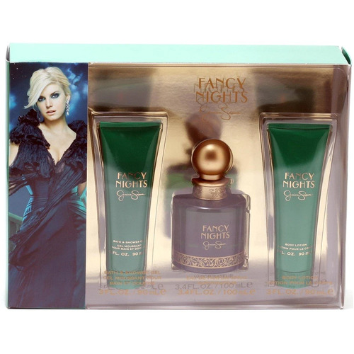 Jessica Simpson Fancy Night 3pcs Gift Set 100ml EDP Spray Women