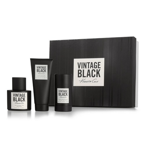 Kenneth Cole Vintage Black  3pcs Gift Set 100ml EDT Spray Men