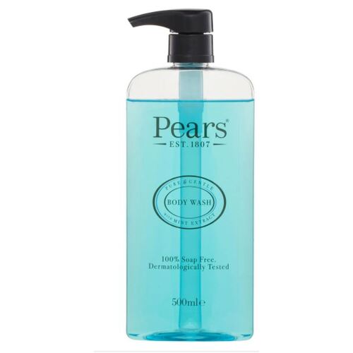 Pears Pure & Gentle Body Wash With Mint Extract 500ml