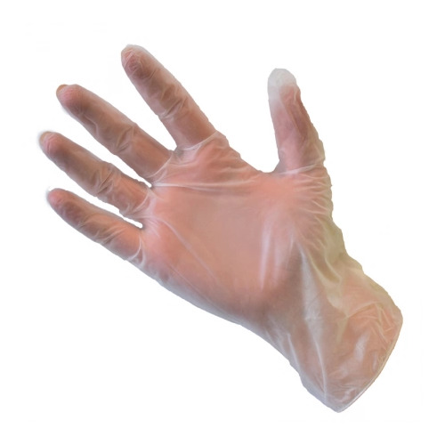 Small Clear Vinyl Powder Free Gloves 100pk